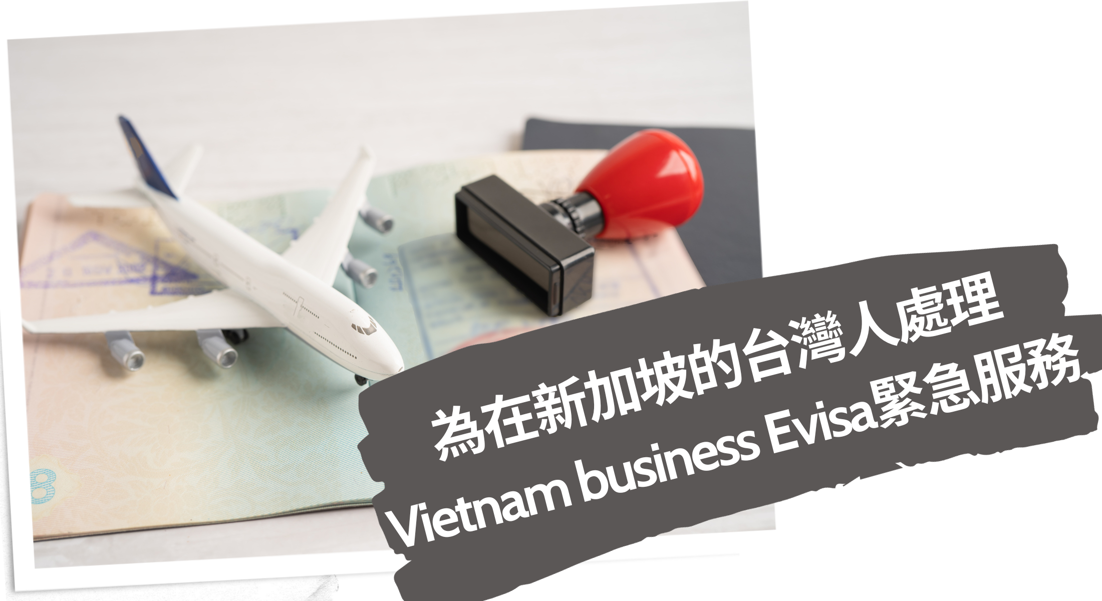 2024為在新加坡的台灣人處理Vietnam business Evisa緊急服務