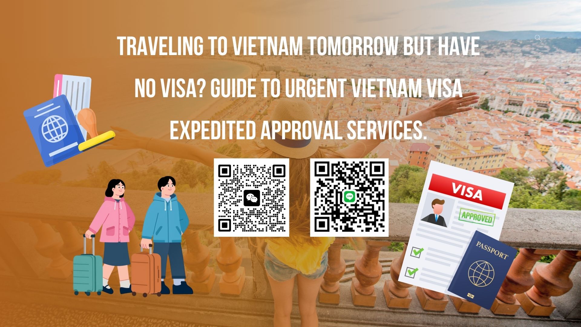 Hong Kong Citizens Flying to Vietnam Last Minute Without a Visa? Emergency Processing, Error Correction, and Rapid Solutions