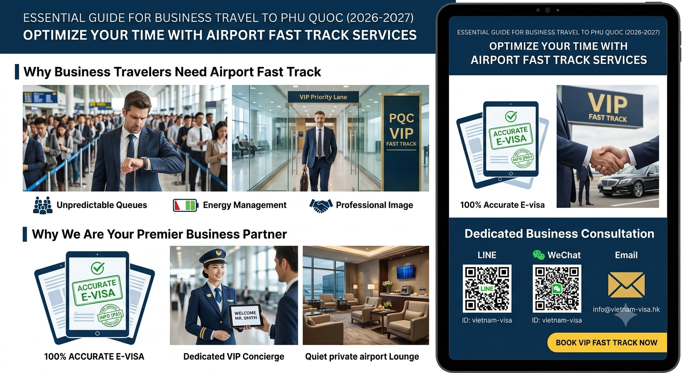 Essential Guide for Business Travel to Phu Quoc (2026-2027): Optimize Your Time with Airport Fast Track Services