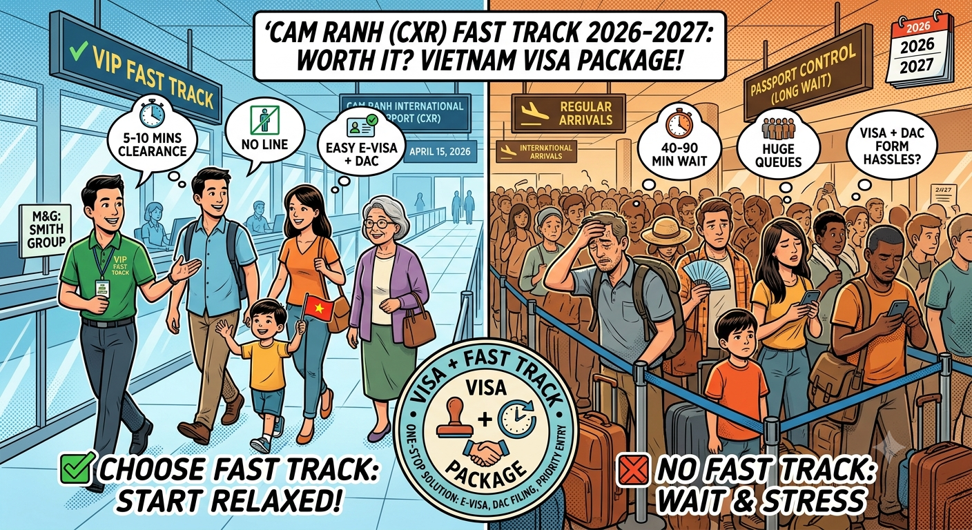 Is the 2026-2027 Cam Ranh International Airport Fast Track Service Worth It? Vietnam Visa & Fast Track Package!