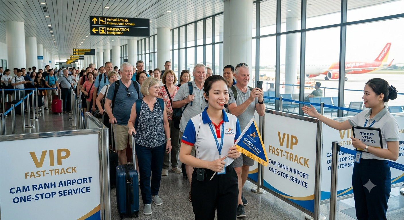 [Must-Read for Group Tour Leaders] Cam Ranh Airport VIP One-Stop Service: Streamline Entry, Reduce Stress, and Elevate Your Professionalism