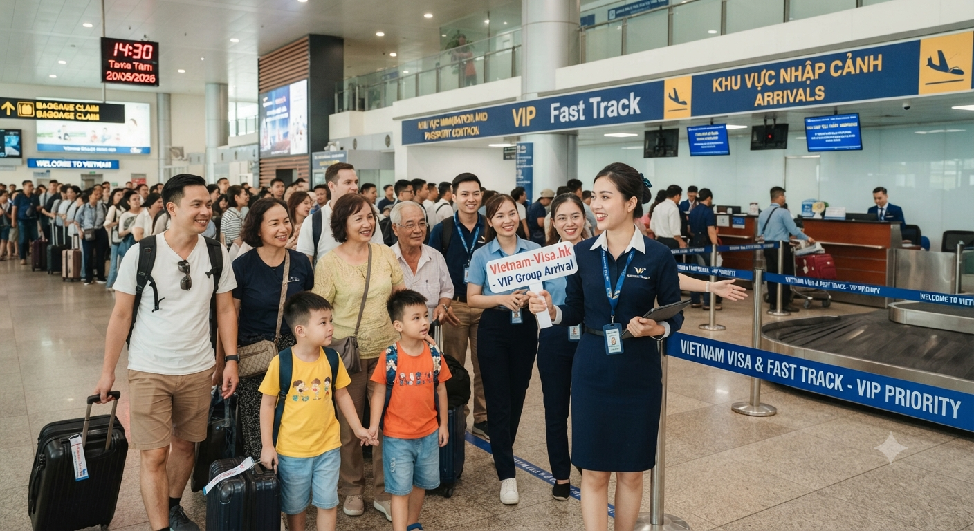 2026-2027家庭團與公司旅遊：越南集體簽證申請指南與通關保障