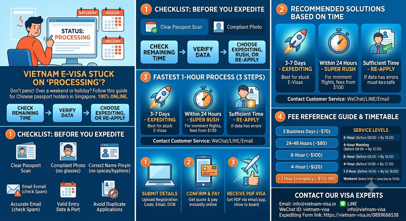 Emergency Vietnam Visa Application Guide | Weekend & Holiday Urgent Processing, Fees & Approval in as Fast as 1 Hour