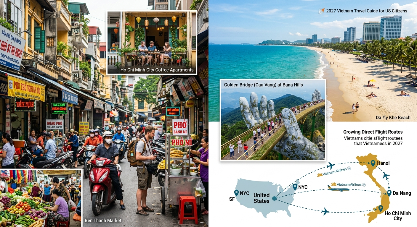 2027美國公民緊急申請越南旅遊簽證｜越南電子簽證、加快申請及入境流程